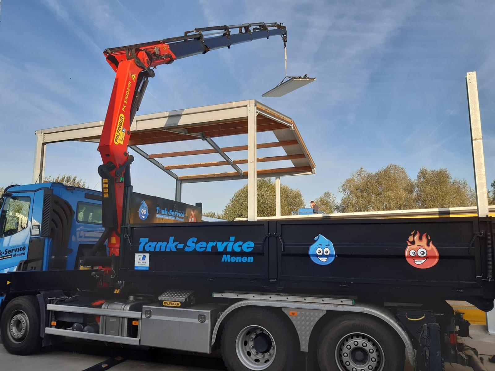 huren vrachtwagen met kraan